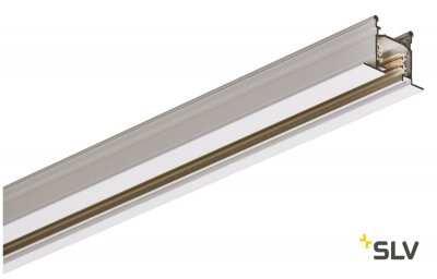 SLV 1001532 3Ph | EUTRAC® R шинопровод встраиваемый 3м, трехканальный, 230В, 16А макс., белый RAL9016 (ex145311)