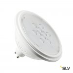 SLV 1001573 LED QPAR111 GU10 источник света 230В, 7Вт, 3000K, 730лм, 40°, белый корпус