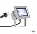 SLV 1001633 OUTDOOR BEAM 12 светильник накладной IP65 11Вт с LED 5700К, 800лм, 100°,  серебристый (ex 231101)