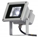 SLV 1001633 OUTDOOR BEAM 12 светильник накладной IP65 11Вт с LED 5700К, 800лм, 100°,  серебристый (ex 231101)