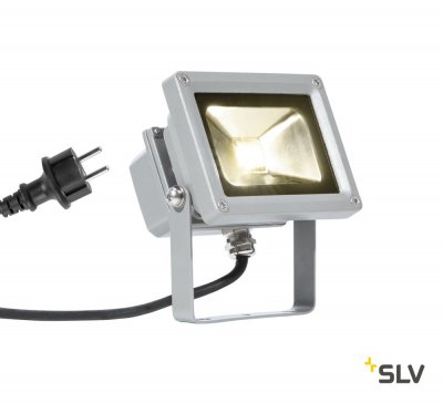 SLV 1001634 OUTDOOR BEAM 12 светильник накладной IP65 11Вт с LED 3000К, 725лм, 100°,  серебристый (ex 231102)