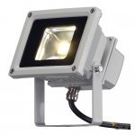SLV 1001634 OUTDOOR BEAM 12 светильник накладной IP65 11Вт с LED 3000К, 725лм, 100°,  серебристый (ex 231102)