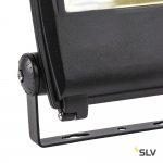 SLV 1001643 FLOOD LIGHT 25 светильник IP65 32Вт с LED 3000К, 2200лм, 90°, кабель 2м с вилкой, черный (ex 231162)