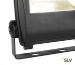 SLV 1001645 FLOOD LIGHT 32 светильник IP65 81Вт с LED 3000К, 6300лм, 90°, кабель 2м с вилкой, черный (ex 231173)