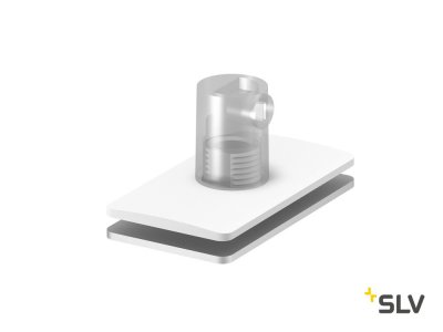 SLV 1001800 H-PROFIL, разгрузка от натяжения для кабеля диам. 6.5 мм макс., белый 
