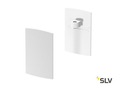 SLV 1001808 H-PROFIL, заглушка, 2шт., белый 