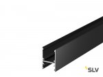 SLV 1001814 H-PROFIL, профиль накладной, 2 м, без экрана, черный