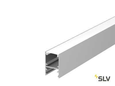 SLV 1001817 H-PROFIL, профиль накладной, 2 м, без экрана,алюминий