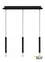 SLV 1001818 FITU, основание прямоугольное 3х, черный