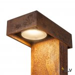 SLV 1001824 RUSTY PATHLIGHT 70 LED светильник ландшафтный IP55 8.9Вт с LED 3000К, 400лм, бурый