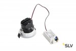 SLV 1001847 RENISTO ROUND S светильник встраиваемый 9.6Вт с LED 3000К, 500лм, 36°, без панели, белый