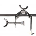 SLV 1001858 DALO DISPLAY светильник на струбцине 24Вт с LED 4000К, 1900лм, 120°, с выключателем, белый/ хром