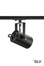 SLV 1001861 1PHASE-TRACK, EURO SPOT GU10 светильник для лампы GU10 25Вт макс., черный