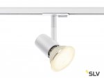 SLV 1001875 1PHASE-TRACK, SPOT E27 светильник для лампы E27 75Вт макс., белый