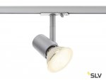 SLV 1001876 1PHASE-TRACK, SPOT E27 светильник для лампы E27 75Вт макс., серебристый