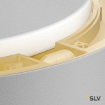 SLV 1001882 MEDO 30 LED CW TRIAC светильник накладной 16Вт с LED 3000К/4000К, 1600лм/1800лм, 105°, серебристый