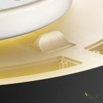 SLV 1001883 MEDO 40 LED CW TRIAC светильник накладной 31Вт с LED 3000К/4000К, 3100лм/3200лм, 105°, черный