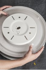 SLV 1001884 MEDO 40 LED CW TRIAC светильник накладной 31Вт с LED 3000К/4000К, 3100лм/3200лм, 105°, белый