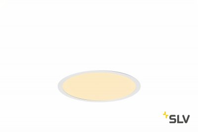 SLV 1001905 MEDO 30 LED FRAME светильник встраиваемый 350мА 14Вт с LED 3000К/4000К, 1600лм/1800лм, 105°, белый