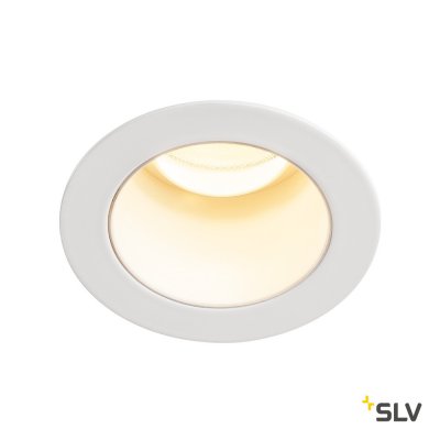 SLV 1001924 HORN MEDI LED светильник встраиваемый 350мА 5Вт с LED 3000К, 350лм, 15°, белый