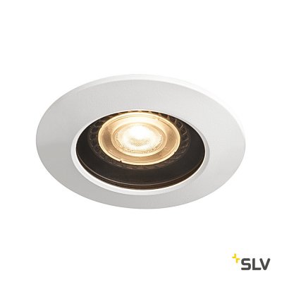 SLV 1001931 VARU GU10 светильник встраиваемый IP65 для лампы GU10 5.5Вт макс., белый