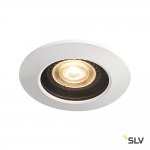 SLV 1001931 VARU GU10 светильник встраиваемый IP65 для лампы GU10 5.5Вт макс., белый