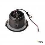 SLV 1001932 VARU LED светильник встраиваемый IP65 350мА 5Вт с LED 2700K, 400лм, 36°, черный