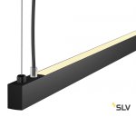 SLV 1001940 AROSA 125 PD-1 светильник подвесной 32Вт с LED 3000К, 950лм+750лм, черный матовый