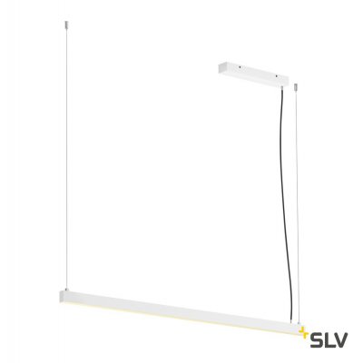 SLV 1001941 AROSA 125 PD-1 светильник подвесной 32Вт с LED 3000К, 950лм+750лм, белый матовый SLV 1001941 AROSA 125 PD-1 светильник подвесной 32Вт с LED 3000К, 950лм+750лм, белый матовый