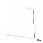 SLV 1001941 AROSA 125 PD-1 светильник подвесной 32Вт с LED 3000К, 950лм+750лм, белый матовый