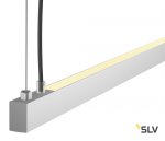 SLV 1001942 AROSA 125 PD-1 светильник подвесной 32Вт с LED 3000К, 950лм+750лм, алюминий