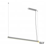 SLV 1001942 AROSA 125 PD-1 светильник подвесной 32Вт с LED 3000К, 950лм+750лм, алюминий