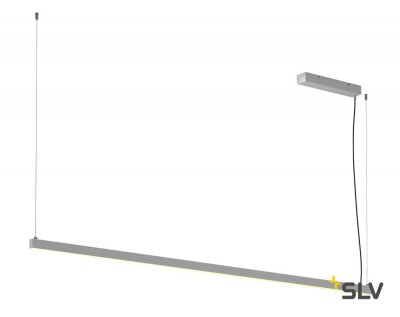 SLV 1001945 AROSA 200 PD-2 светильник подвесной 65Вт с LED 3000К, 2х 1800лм, алюминий SLV 1001945 AROSA 200 PD-2 светильник подвесной 65Вт с LED 3000К, 2х 1800лм, алюминий