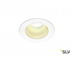 SLV 1001973 RILO 90 DL светильник встраиваемый 6Вт с LED 3000К/4000K, 420лм/450лм, 90°, CRI>90, белый/ хром