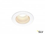 SLV 1001973 RILO 90 DL светильник встраиваемый 6Вт с LED 3000К/4000K, 420лм/450лм, 90°, CRI>90, белый/ хром
