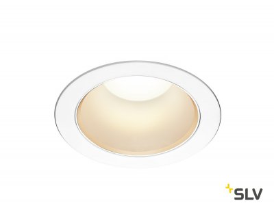 SLV 1001976 RILO 200 DL светильник встр. 25Вт с LED 3000К/4000K, 1720лм/1850лм, 60°, UGR<19, CRI>90, белый/ хром