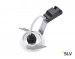 SLV 1001981 NEW TRIA 68 ROUND GU10 CS/LS светильник встраиваемый для лампы GU10 50Вт макс., белый