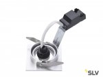 SLV 1001996 NEW TRIA 68 SQUARE GU10 CS/LS светильник встраиваемый для лампы GU10 50Вт макс., матирован. алюминий