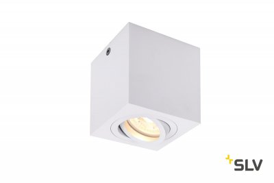 SLV 1002015 TRILEDO SQUARE GU10 CL светильник потолочный для лампы GU10 50Вт макс., белый SLV 1002015 TRILEDO SQUARE GU10 CL светильник потолочный для лампы GU10 50Вт макс., белый