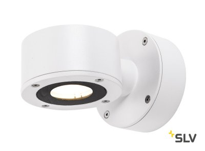 SLV 1002017 SITRA WALL LED светильник настенный IP44 9Вт с LED 3000К, 450лм, 55°, белый