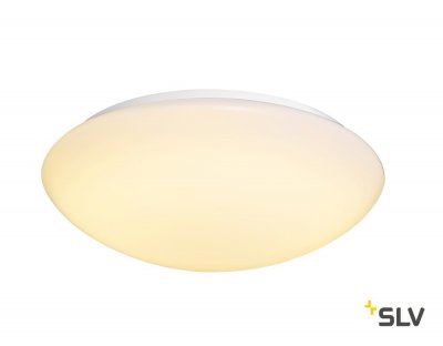 SLV 1002022 LIPSY 40 DOME светильник накладной IP44 21Вт с LED 3000К/4000K, 2200лм/2440лм, белый