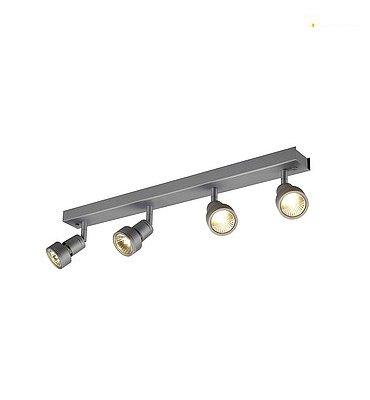 SLV 1002031 PURI QUAD CW светильник накладной для 4-х ламп GU10 по 50Вт макс., белый SLV 1002031 PURI QUAD CW светильник накладной для 4-х ламп GU10 по 50Вт макс., белый