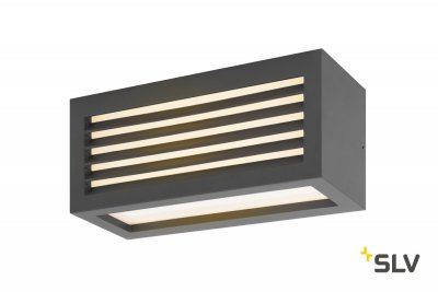 SLV 1002035 BOX-L LED светильник настенный IP44 19Вт LED 3000К, 480лм, антрацит