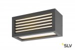 SLV 1002035 BOX-L LED светильник настенный IP44 19Вт LED 3000К, 480лм, антрацит