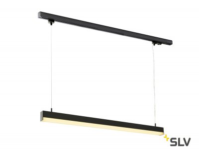 SLV 1002048 3Ph, SIGHT  PD светильник подвесной 40Вт с LED 3000К, 3100лм, 120°, черный