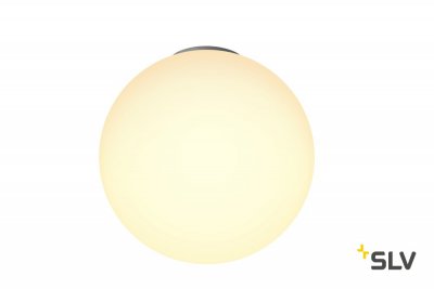 SLV 1002052 ROTOBALL 40 CL светильник потолочный для лампы E27 24Вт макс., серебристый/ белый