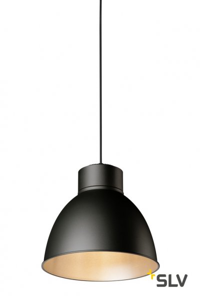 SLV 1002053 EURO PARA светильник подвесной для лампы E27 150Вт макс., без основания, без плафона, черный SLV 1002053 EURO PARA светильник подвесной для лампы E27 150Вт макс., без основания, без плафона, черный