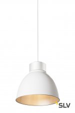 SLV 1002054 EURO PARA светильник подвесной для лампы E27 150Вт макс., без основания, без плафона, белый