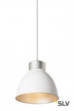 SLV 1002055 EURO PARA светильник подвесной для лампы E27 150Вт макс., без основания, без плафона, серебристый