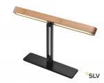 SLV 1002068 VINCELLI D TL светильник настольный 12Вт с LED 2700К, 500лм, черный / бамбук светлый